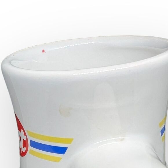 Vintage Travel Mug Post Toasties Cereal Spill Proof Wide Base Coffee Cup 10 oz - Picture 9 of 11